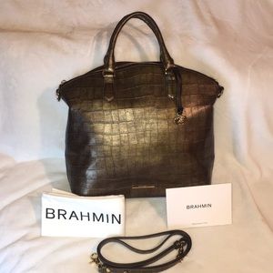 NWT “Sold Out” Brahmin Large Duxbury - Bronze Templo